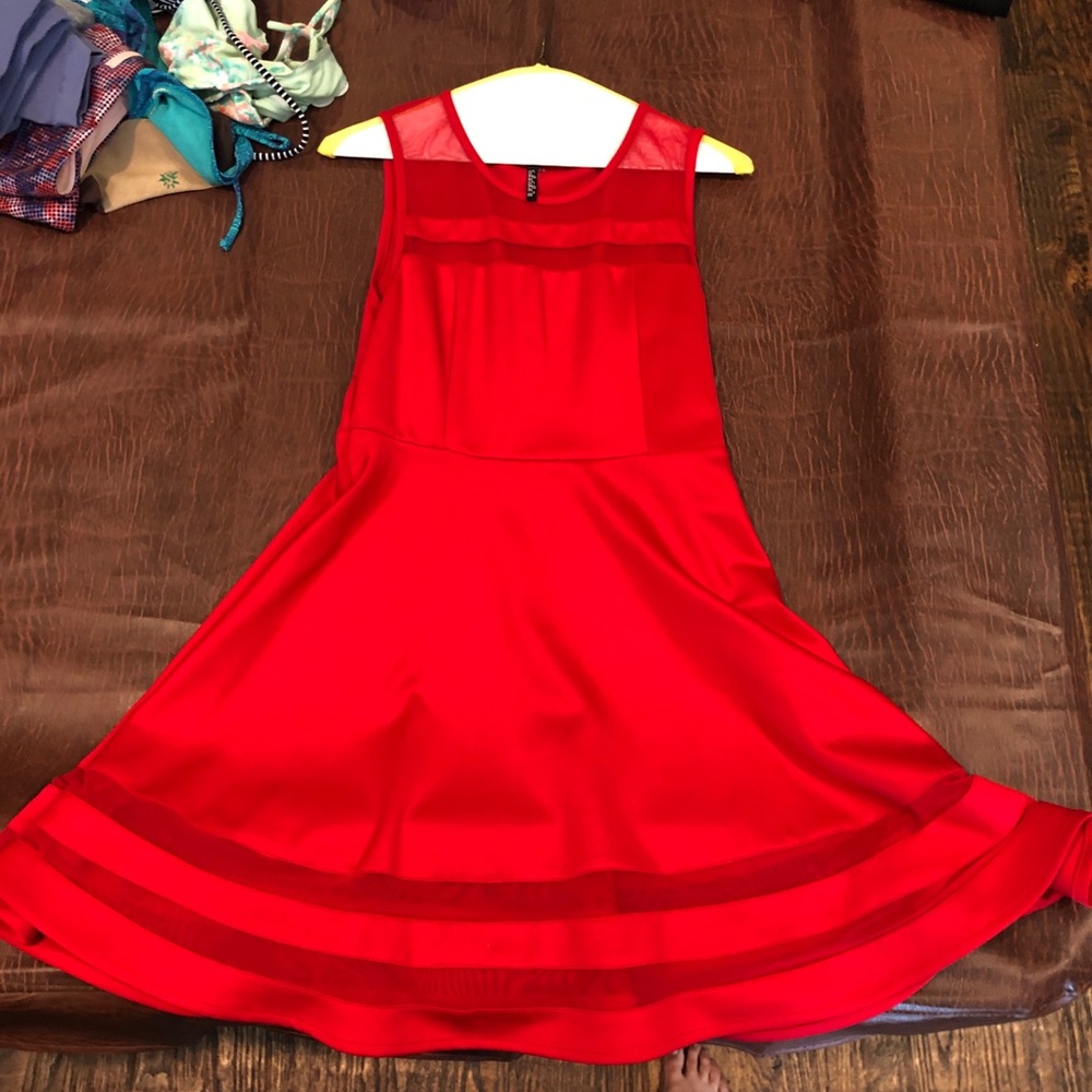 Red Lulu’s Dress